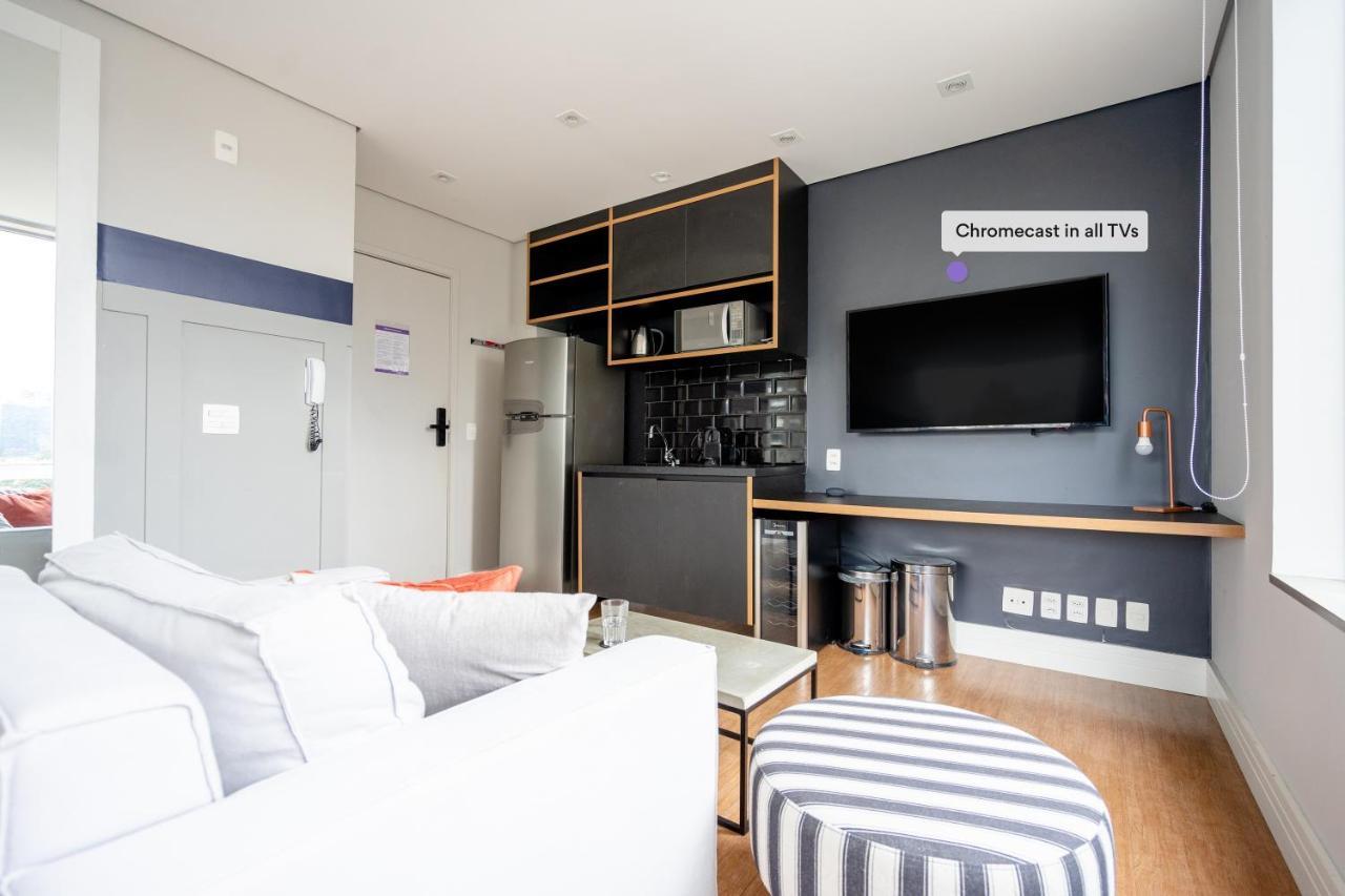 Ap Com Academia, Piscina E Sauna No Predio, Proximo A Faria Lima - Vila Olimpia Apartment Sao Paulo Exterior foto