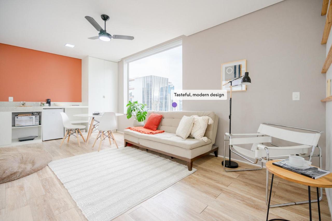Ap Com Academia, Piscina E Sauna No Predio, Proximo A Faria Lima - Vila Olimpia Apartment Sao Paulo Exterior foto